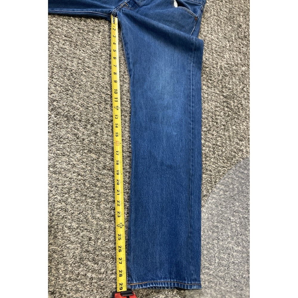 Levi's 501 XX Jeans Mens W34 L34 Actual 34x29 Button Fly Straight Leg Vintage - Picture 10 of 13